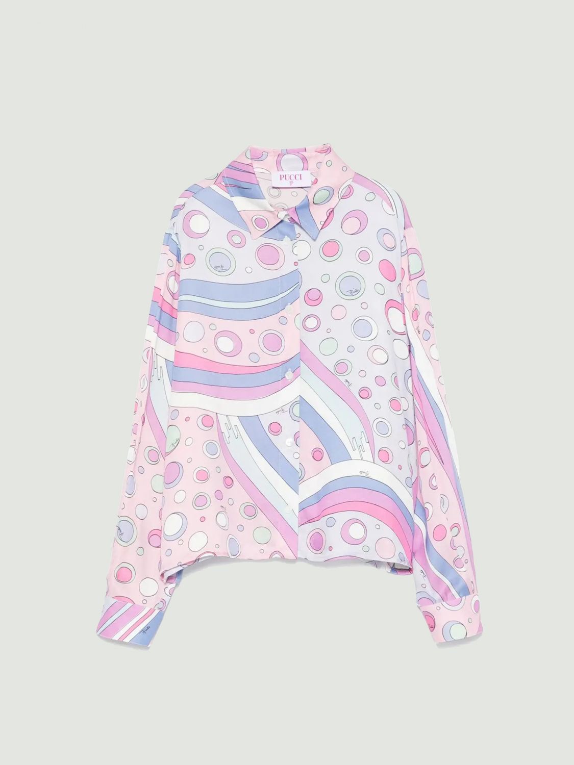 Pucci Camicia Bambino Colore Rosa In Multi