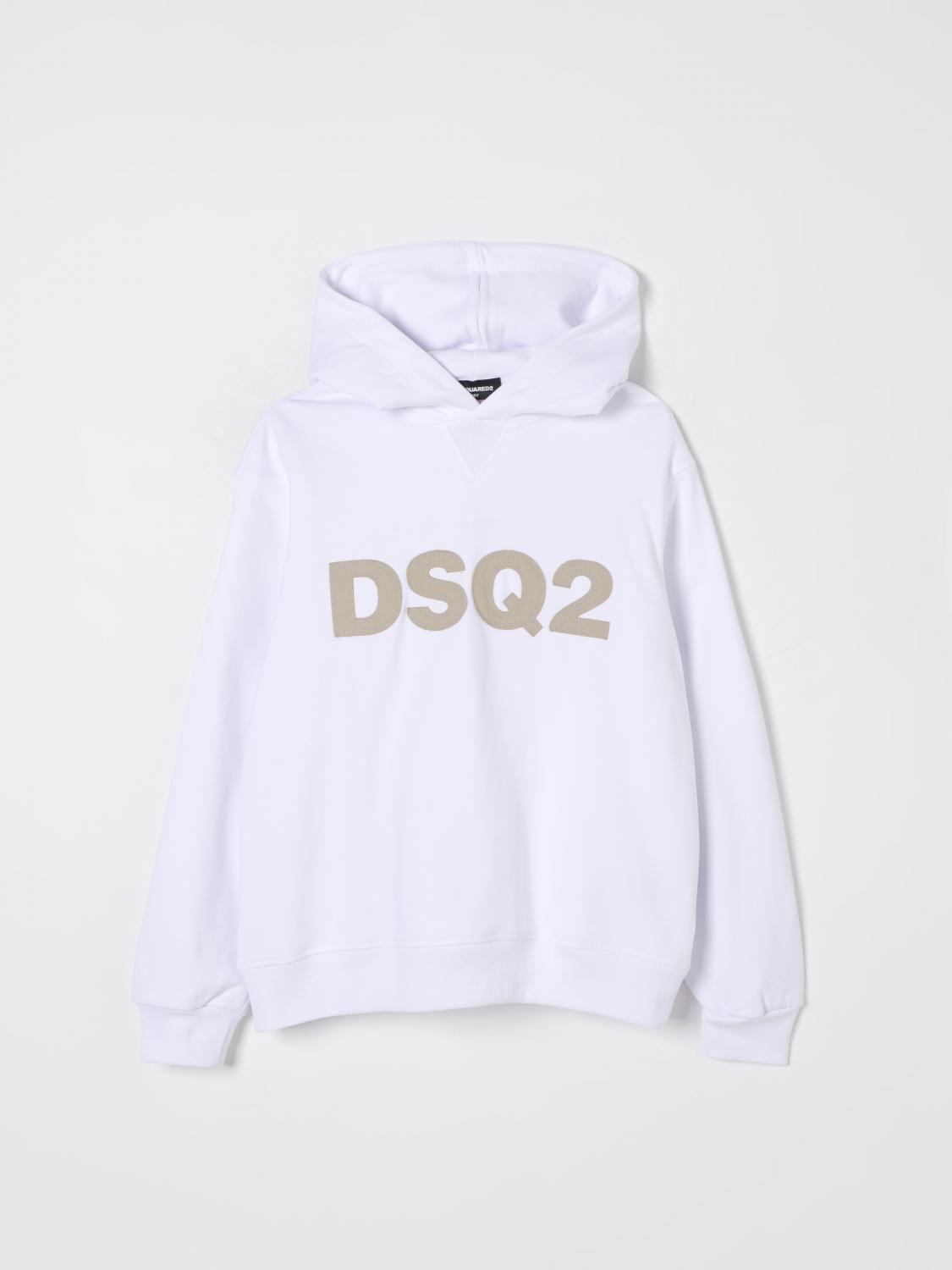 Dsquared2 Sweater Kids Color White In White