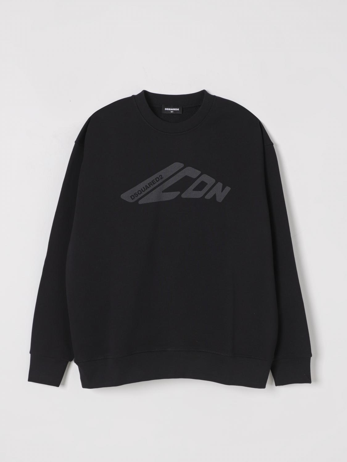 Dsquared2 Sweater Kids Color Black In Black