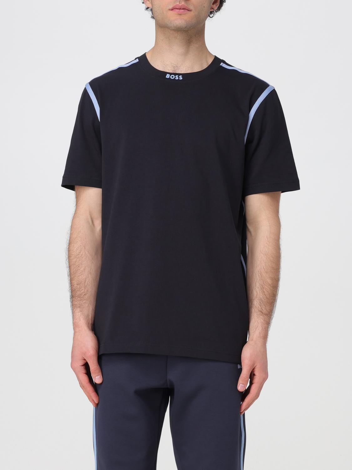 Hugo Boss Boss T-shirts And Polos In Blue