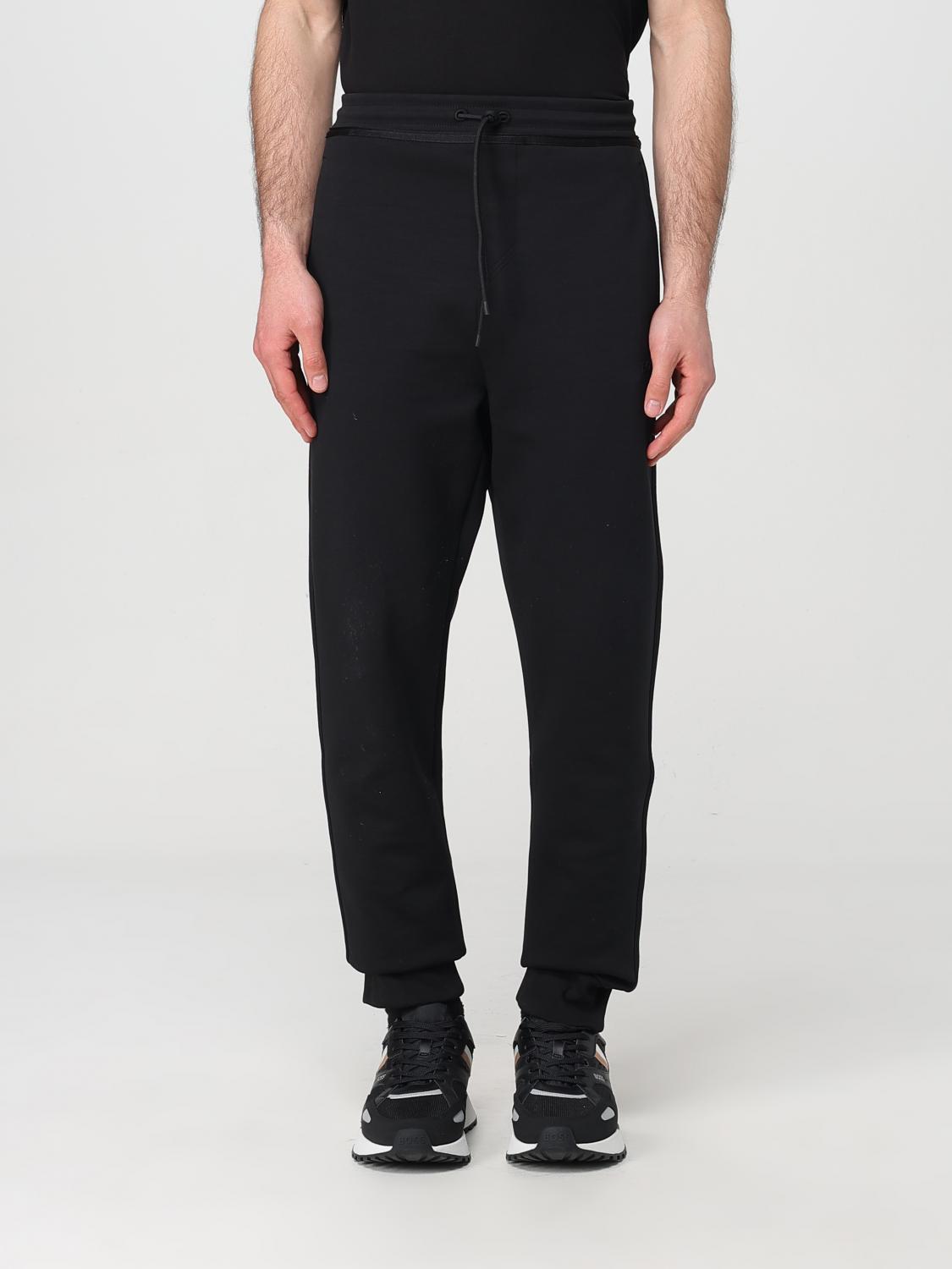 Hugo Boss Pants Boss Men Color Black In Black