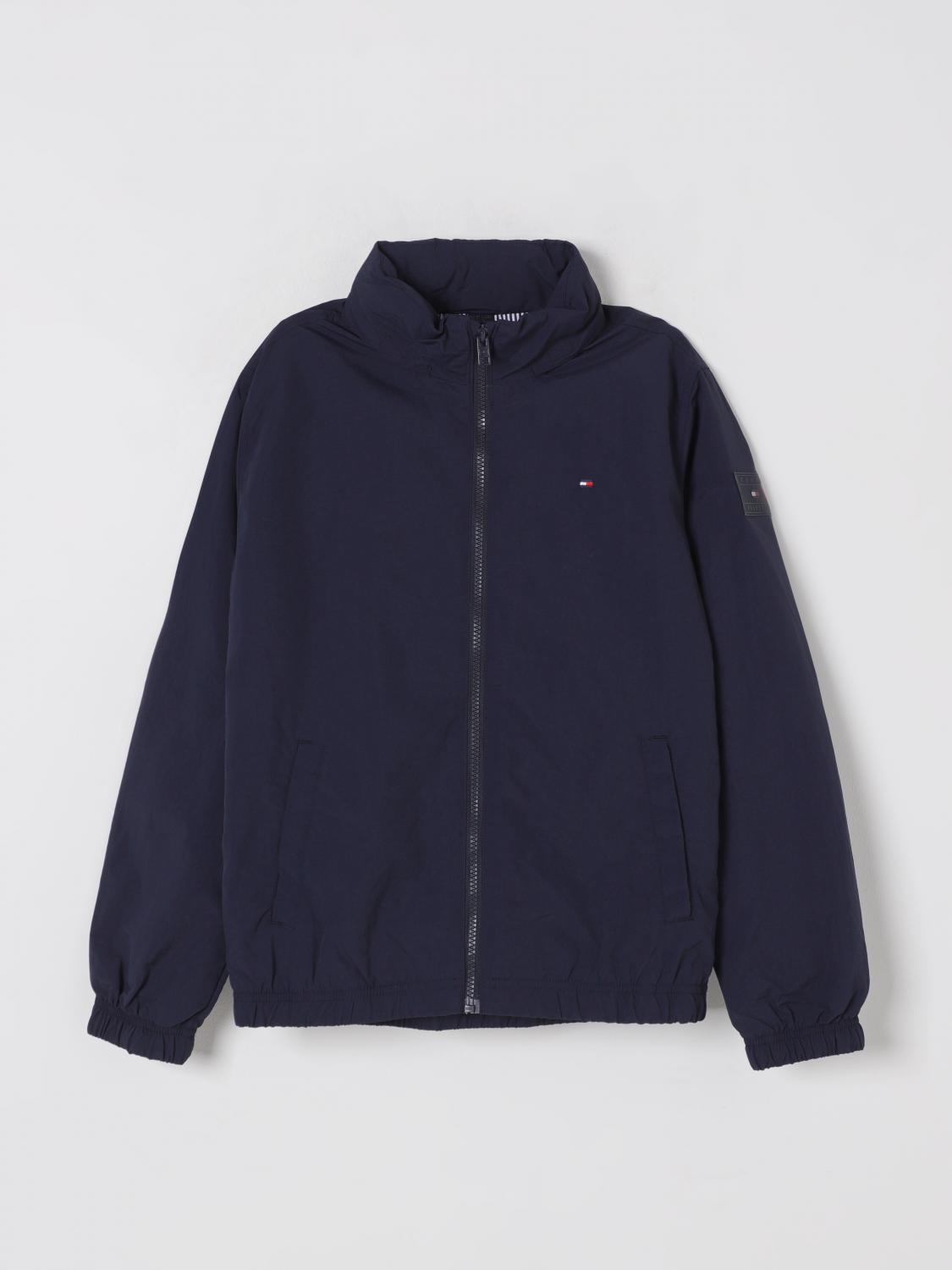 Tommy Hilfiger Jacket Kids Color Navy In Navy