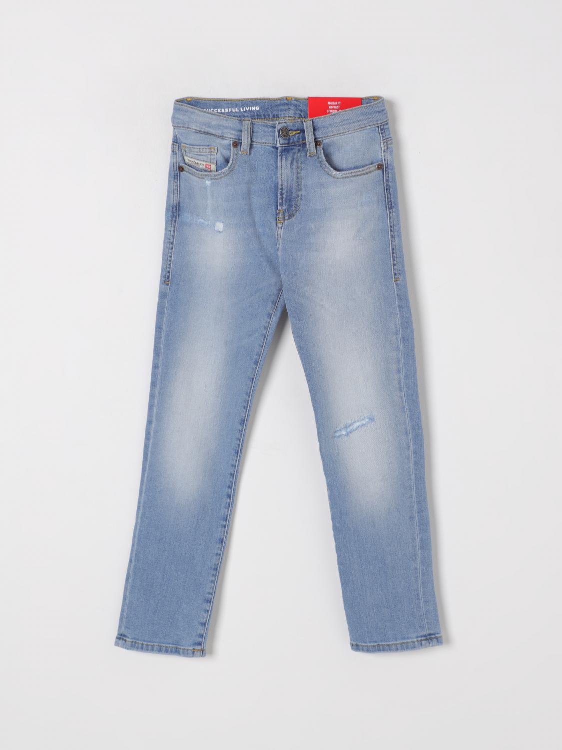 Diesel Jeans Kids Color Denim In Denim