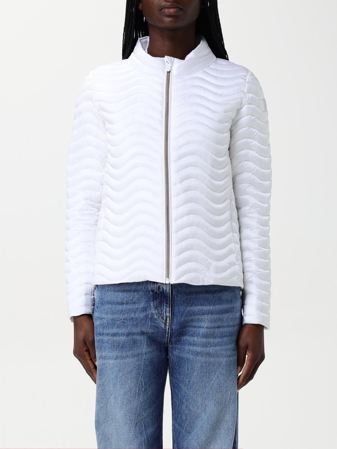 Save The Duck Jacket Woman Color White In White