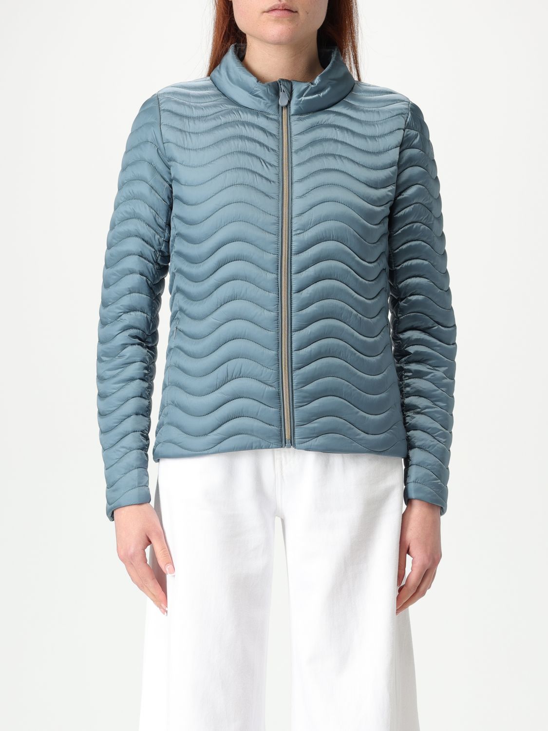 Save The Duck Jacket  Woman Colour Grey 1