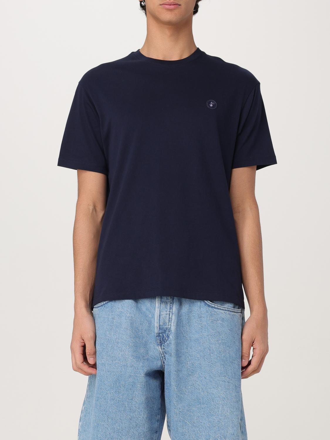 Save The Duck T-shirt Men Color Blue In Blue
