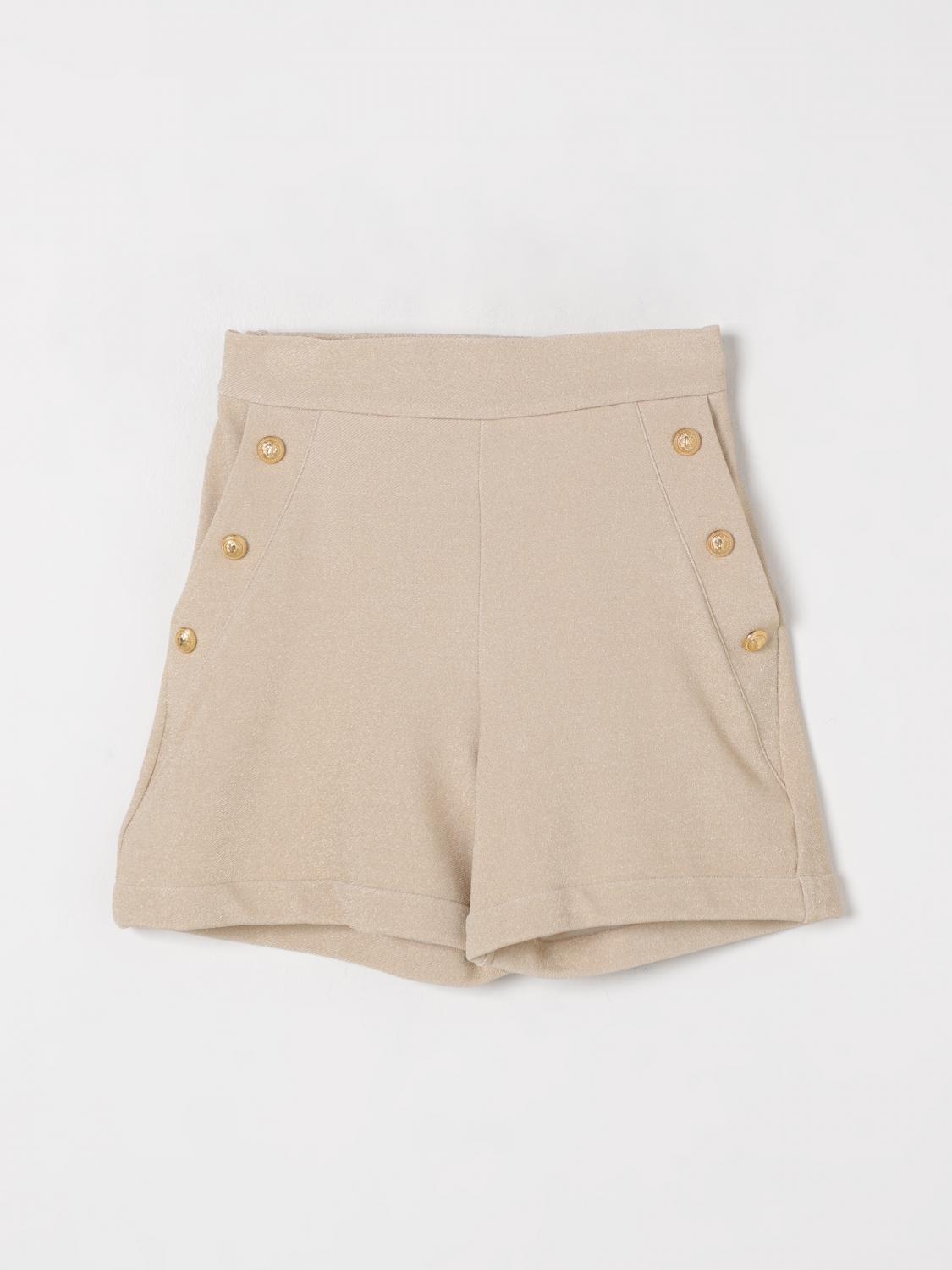 BALMAIN SHORT BALMAIN KIDS COLOR GOLD G65638047