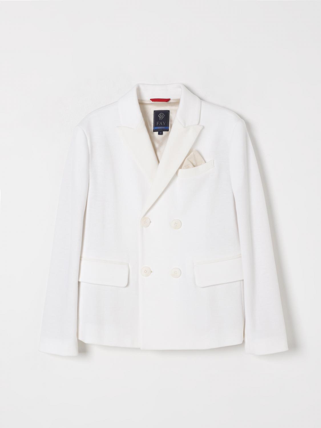 Fay Junior Blazer  Kinder Farbe Silber In Silber