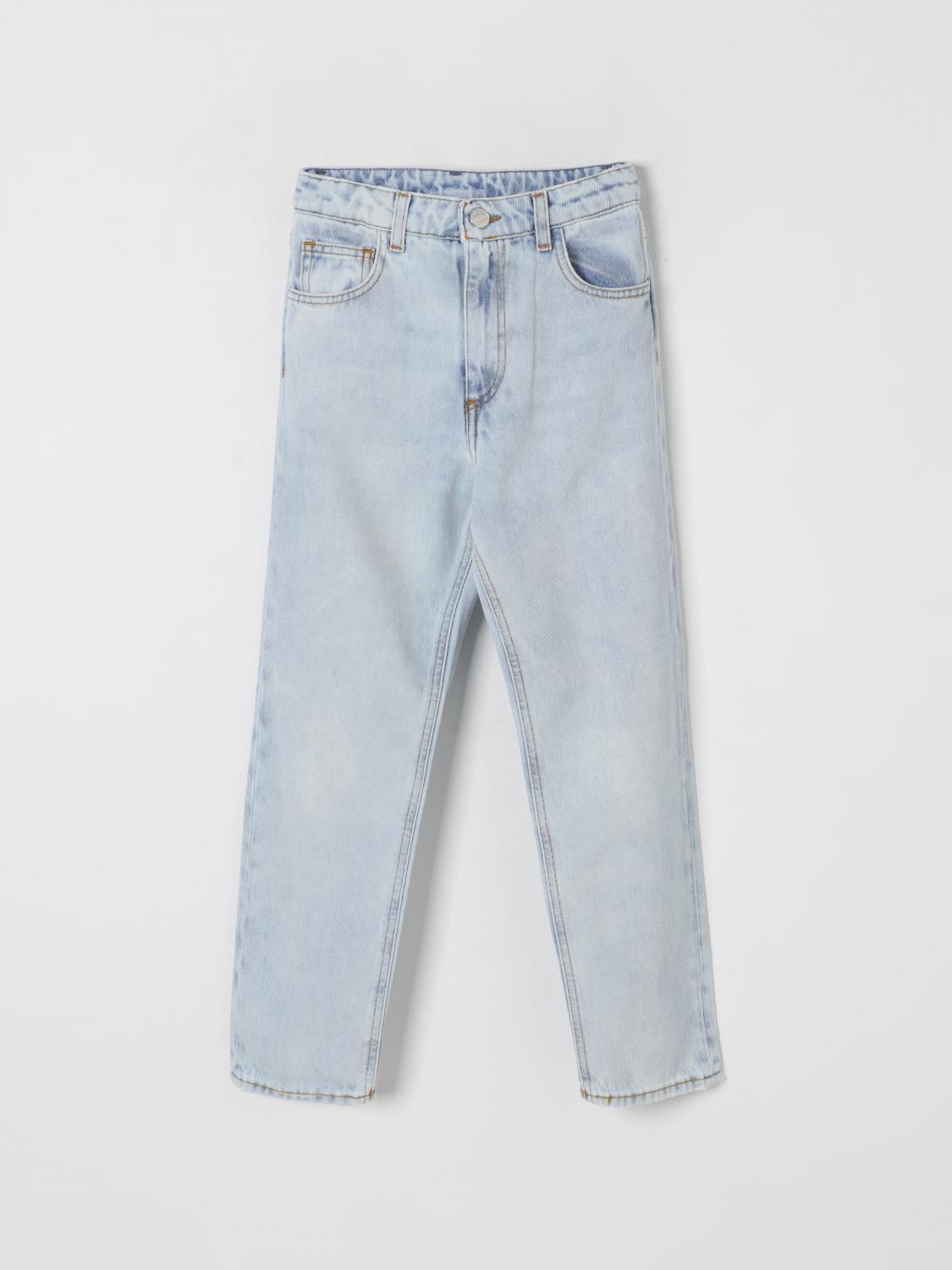 Msgm Jeans Kids Kids Color Denim In Denim