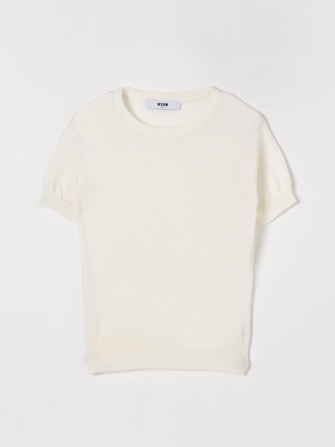 Msgm Sweater  Kids Kids Color Beige In Beige