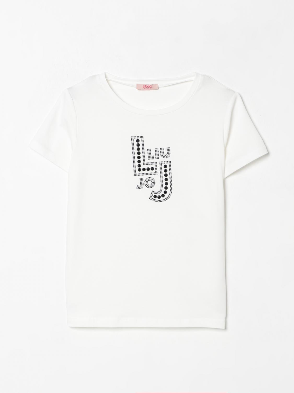 Liu •jo T-shirt Liu Jo Kinder Farbe Weiss In Weiss