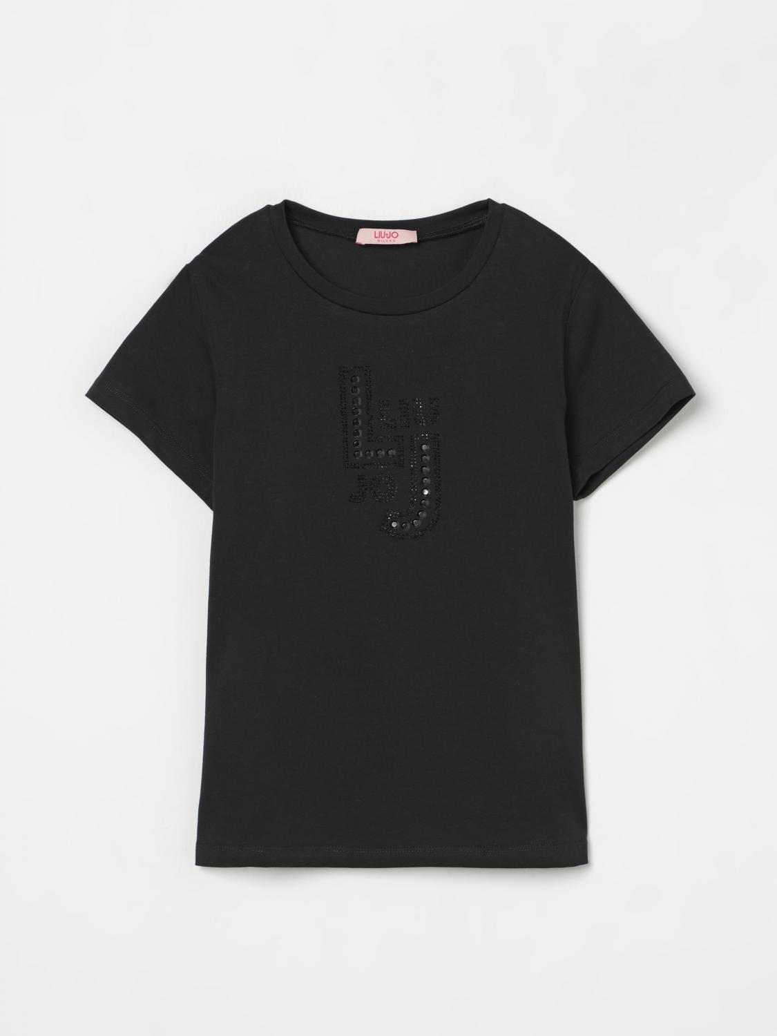 Liu •jo T-shirt Liu Jo Kinder Farbe Schwarz In Schwarz
