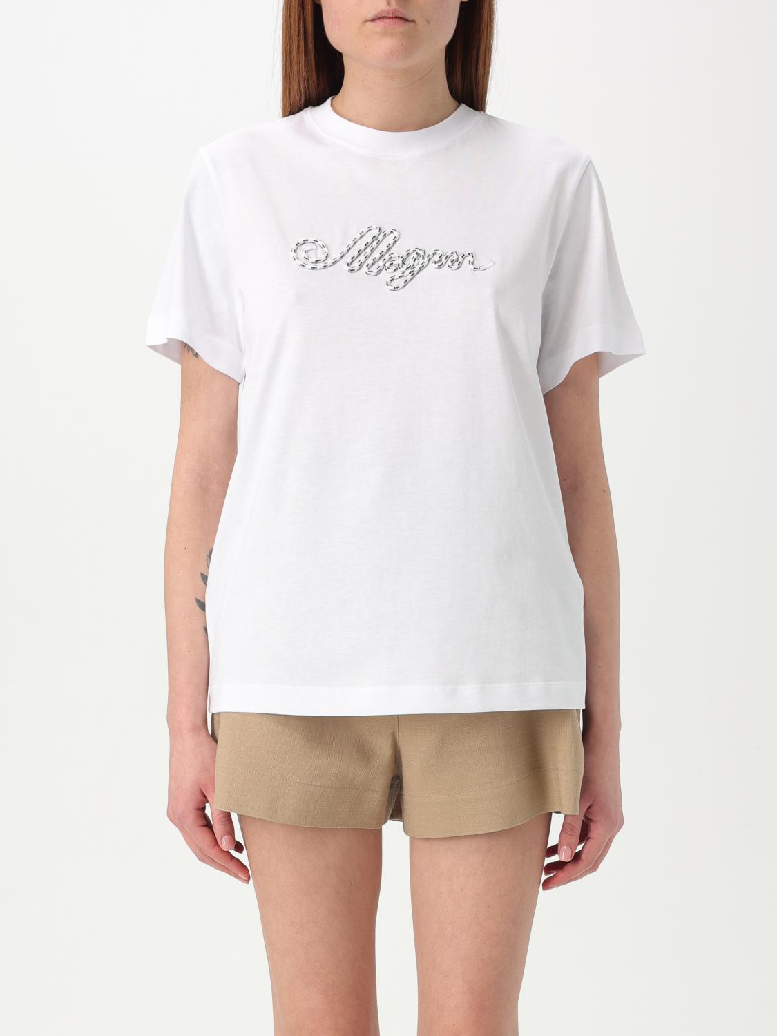 Msgm T-shirt In Weiss