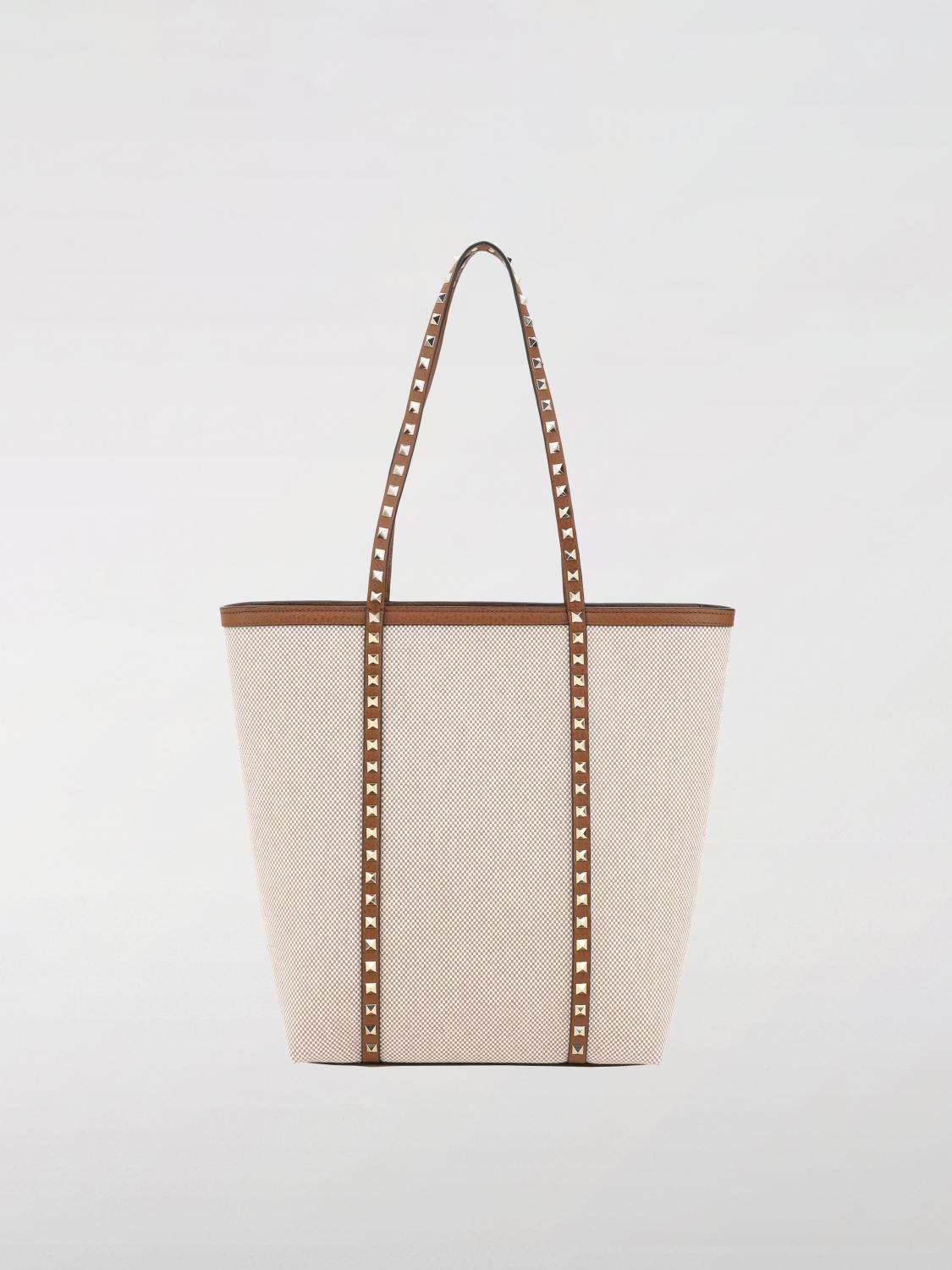 Shoulder Bag VALENTINO GARAVANI Woman color Natural