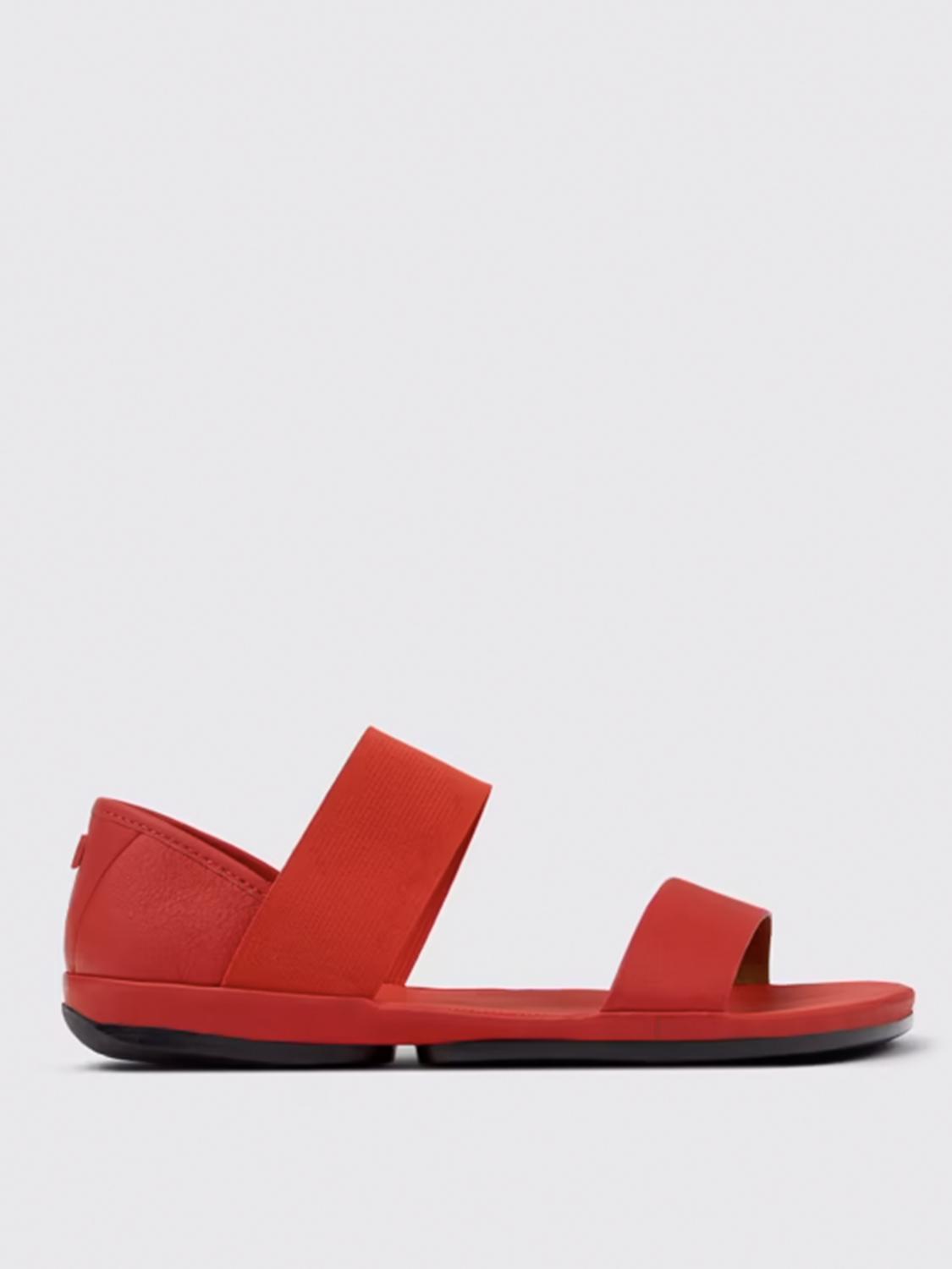Camper Right Nina Sandal In Red