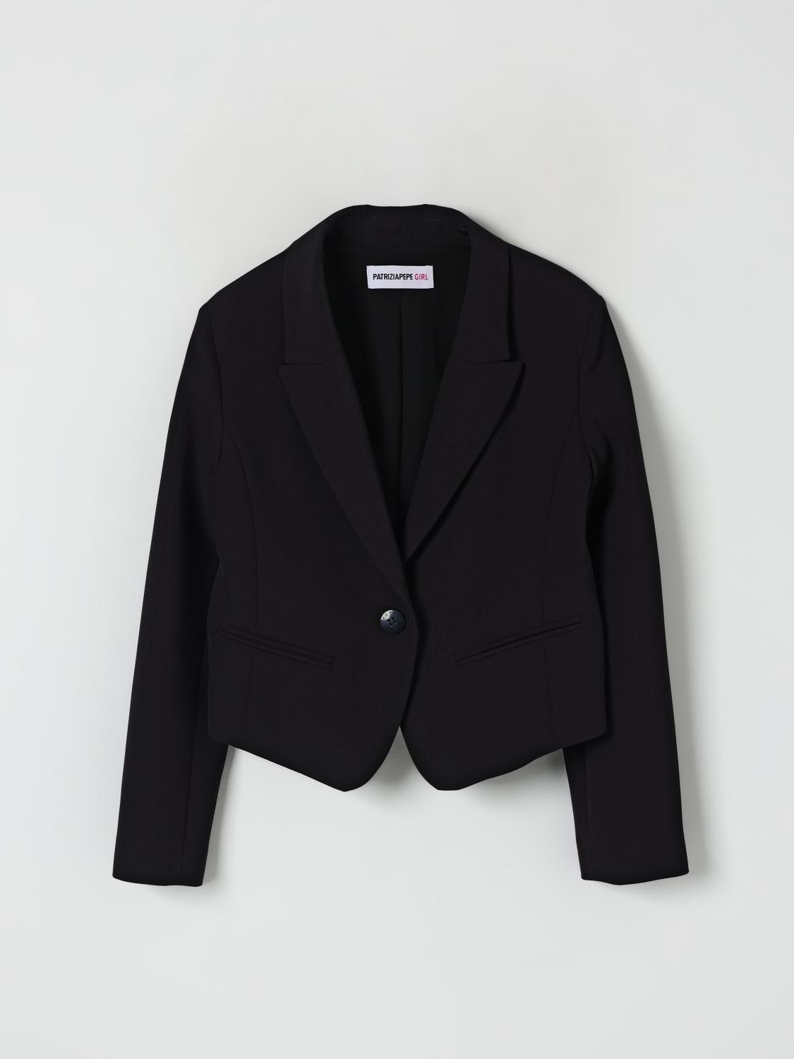 Patrizia Pepe Jacket Kids Color Black