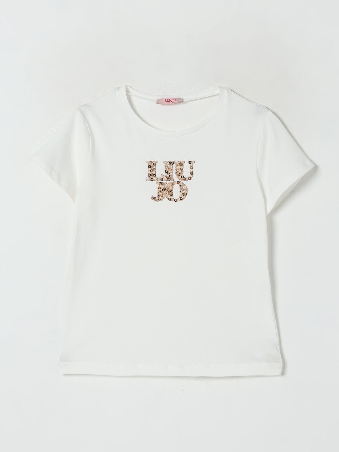 LIU •JO T-SHIRT LIU JO KIDS COLOR WHITE G65897001