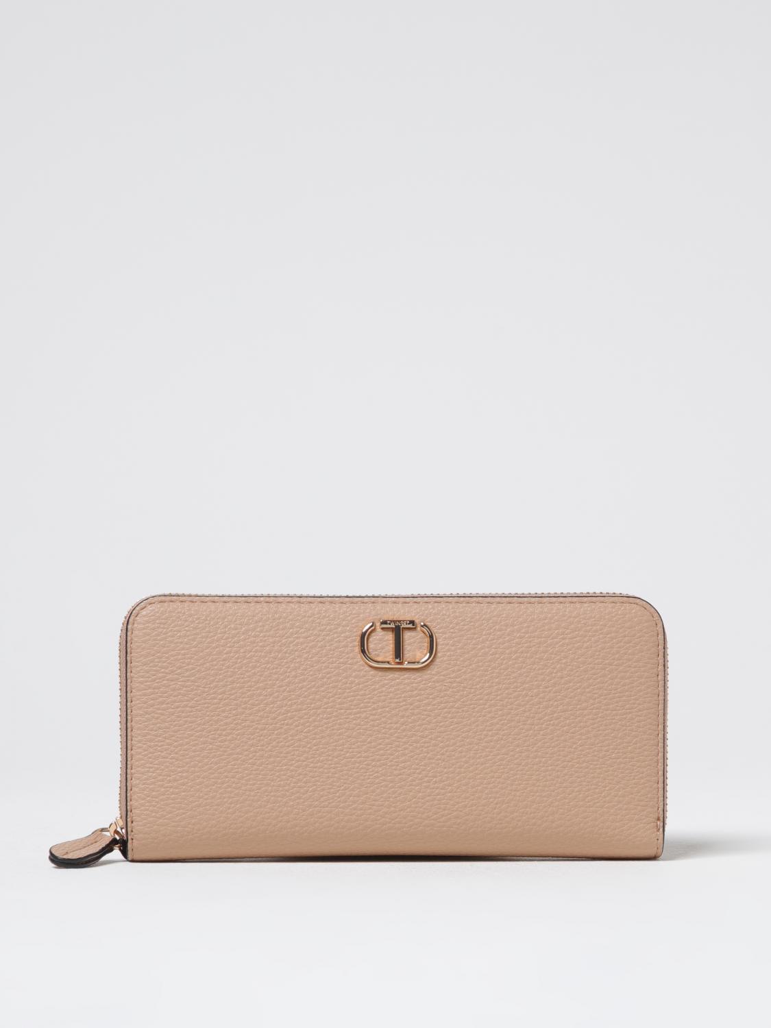 Twinset Wallet  Woman Color Beige In Beige