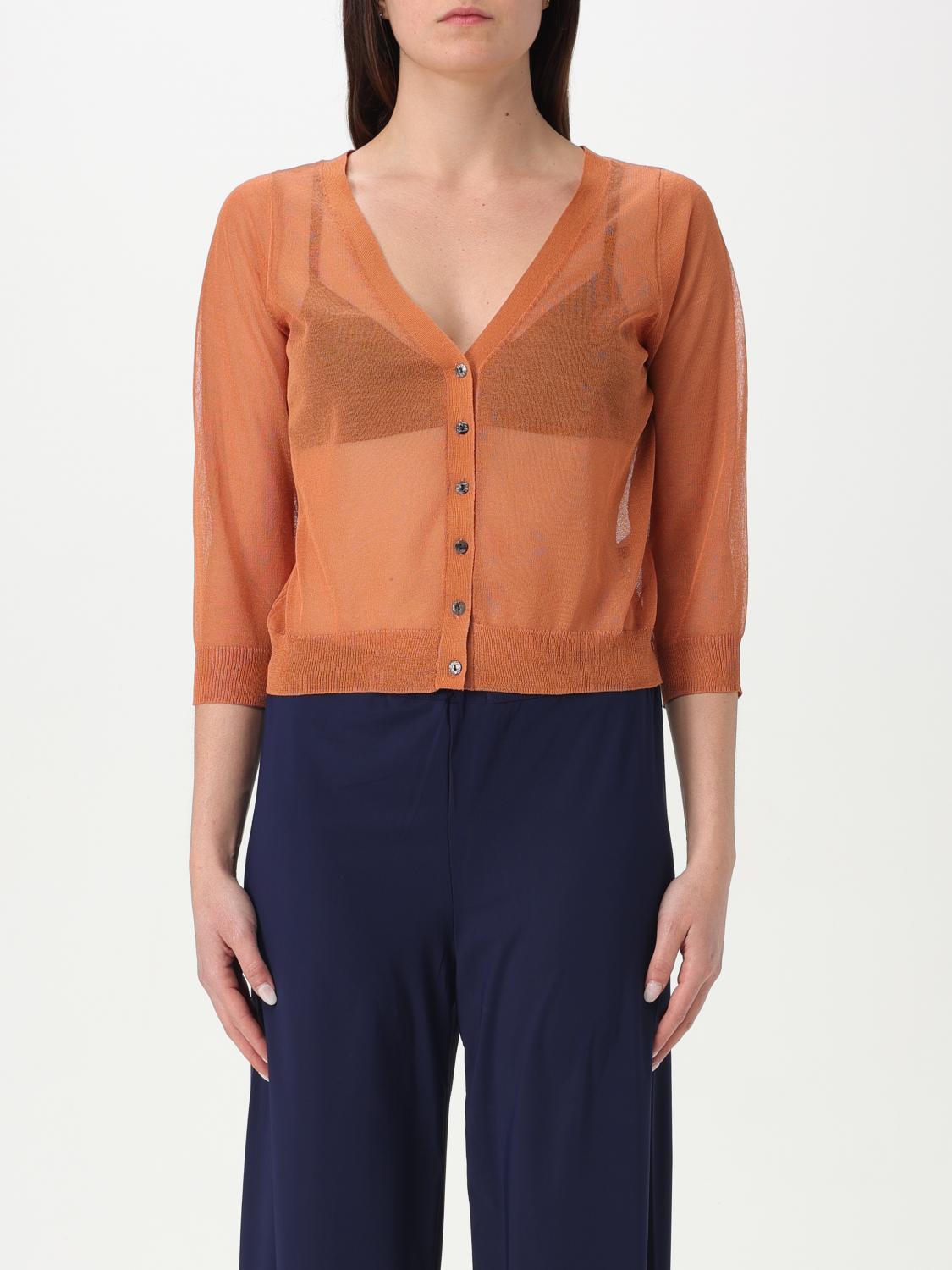 Maliparmi Cardigan Tulle Cardigan In Amber