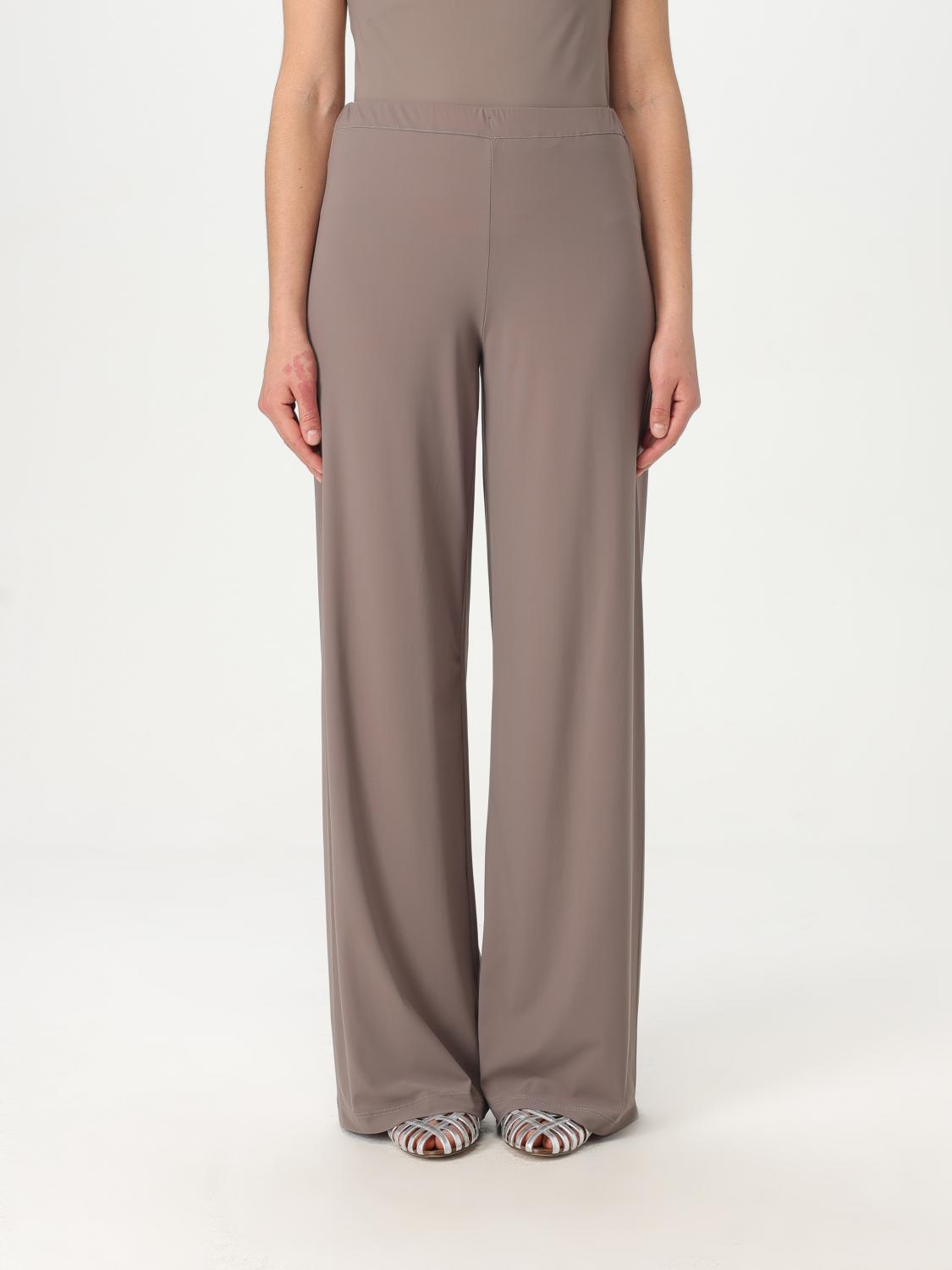 Maliparmi Pants Woman Color Grey In Grey