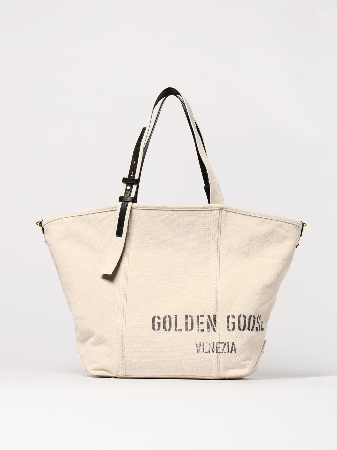 Golden Goose Shoulder Bag Woman Color Beige In Beige
