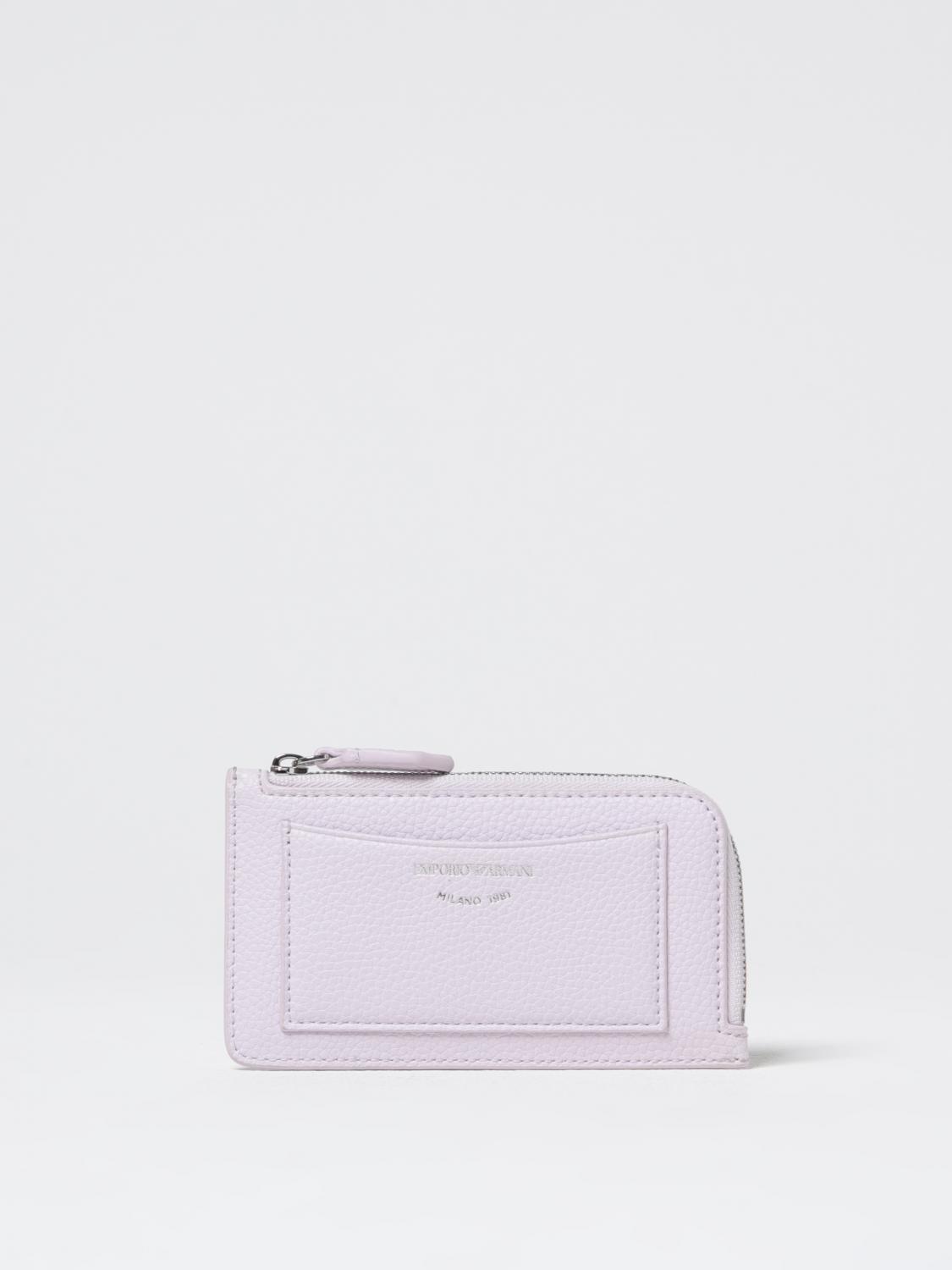EMPORIO ARMANI WALLET EMPORIO ARMANI WOMAN COLOR PINK G65977010