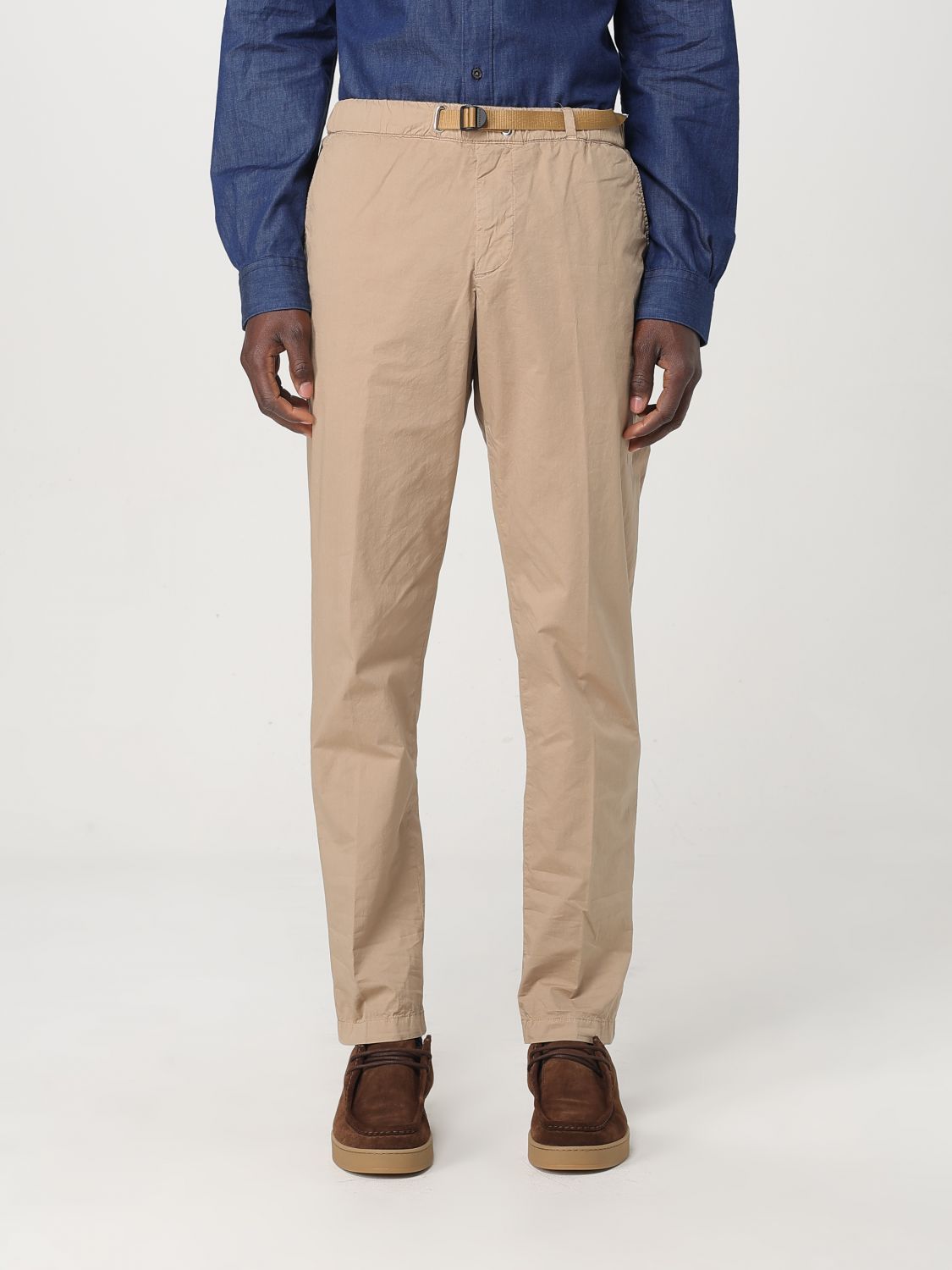 Shop White Sand Pants Men Color Rope