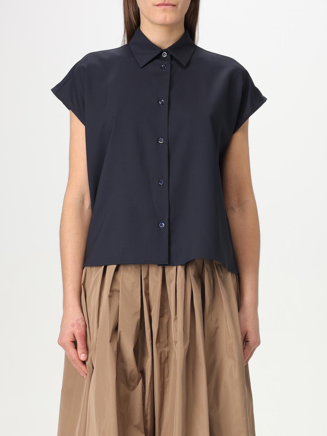 Shop Pt Torino Shirt Woman Color Navy