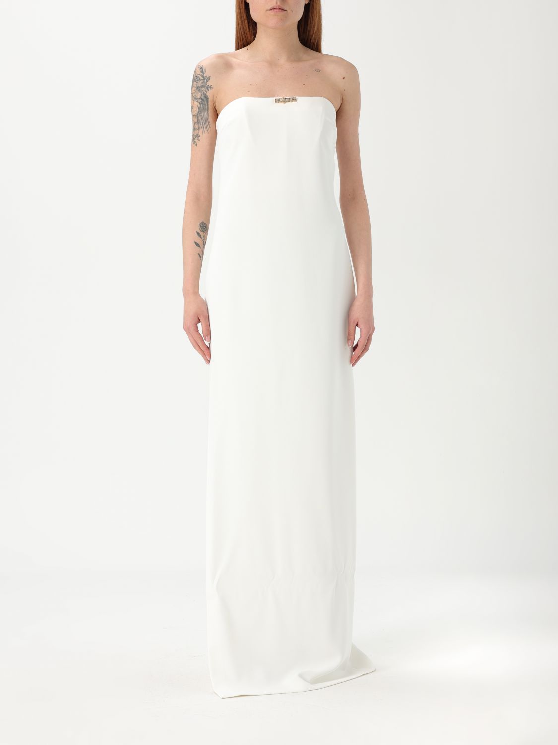 Elisabetta Franchi Dress  Woman Colour Ivory