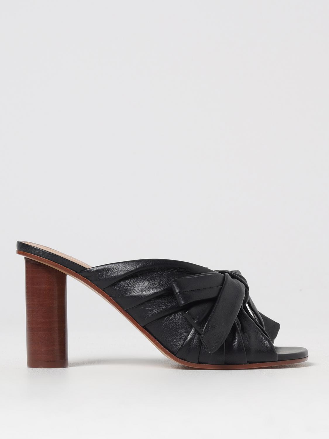Jw Anderson Heeled Sandals Woman Color Black In Black