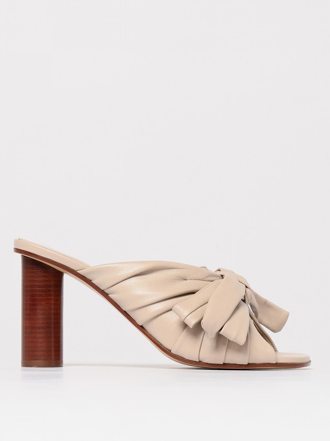 Jw Anderson Heeled Sandals Woman Color Ecru In Ecru