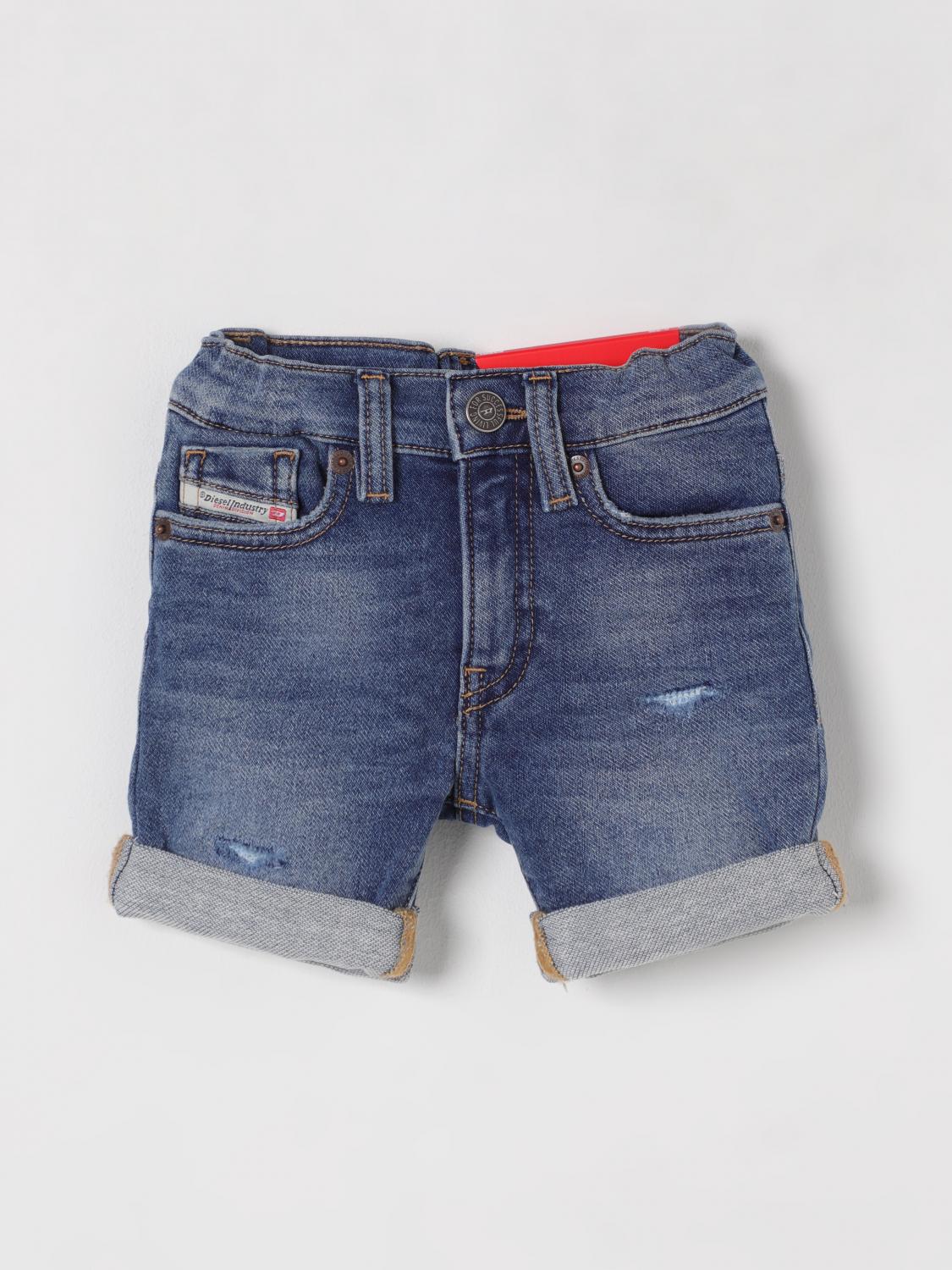 Diesel Shorts  Kids Color Blue In Blue