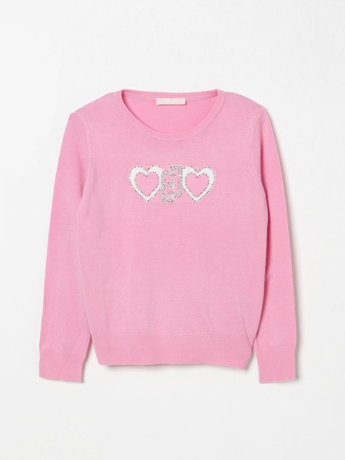 LIU •JO SWEATER LIU JO KIDS COLOR PINK G66076010