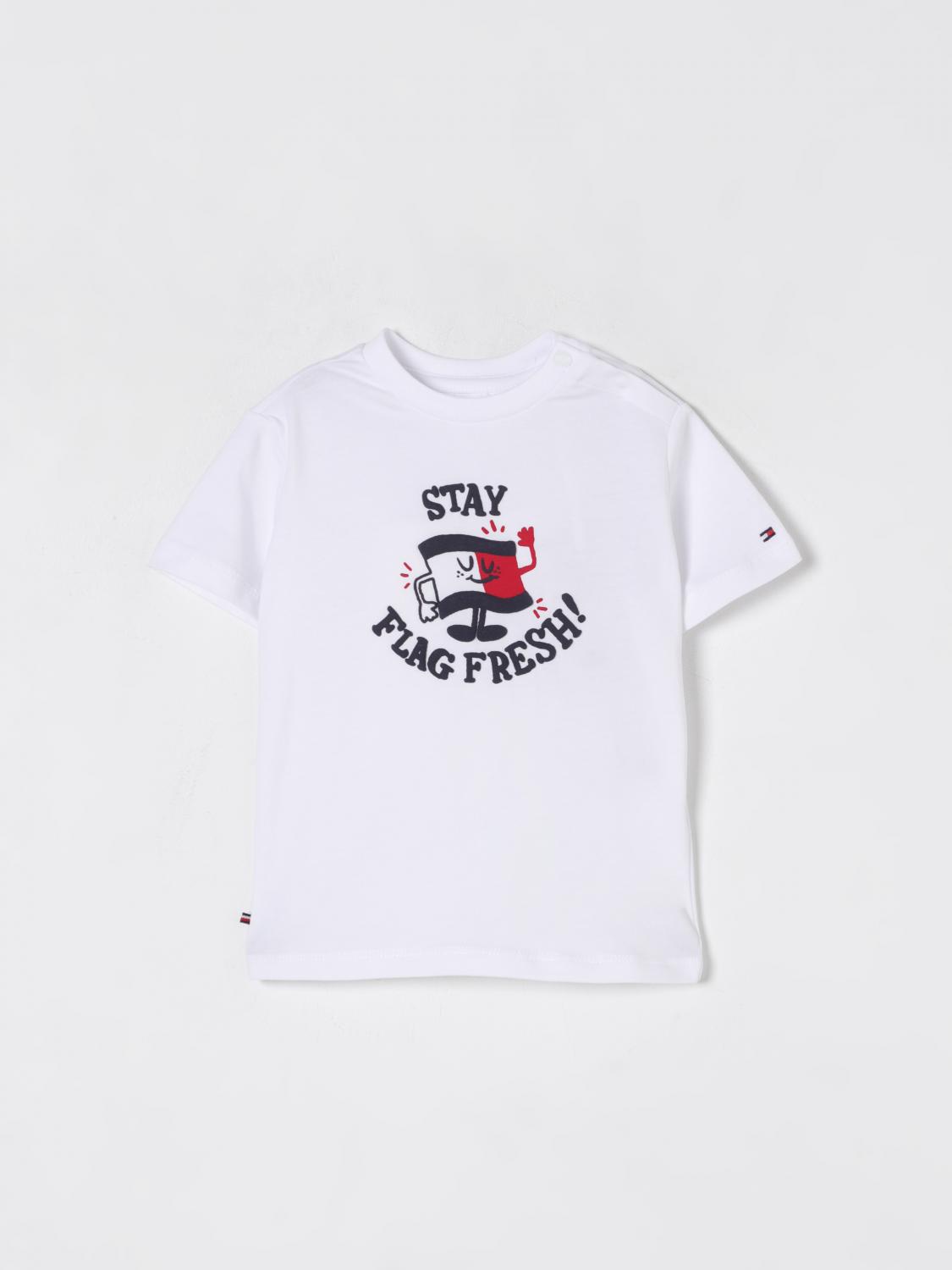 Tommy Hilfiger T-shirt  Kids Color White In White