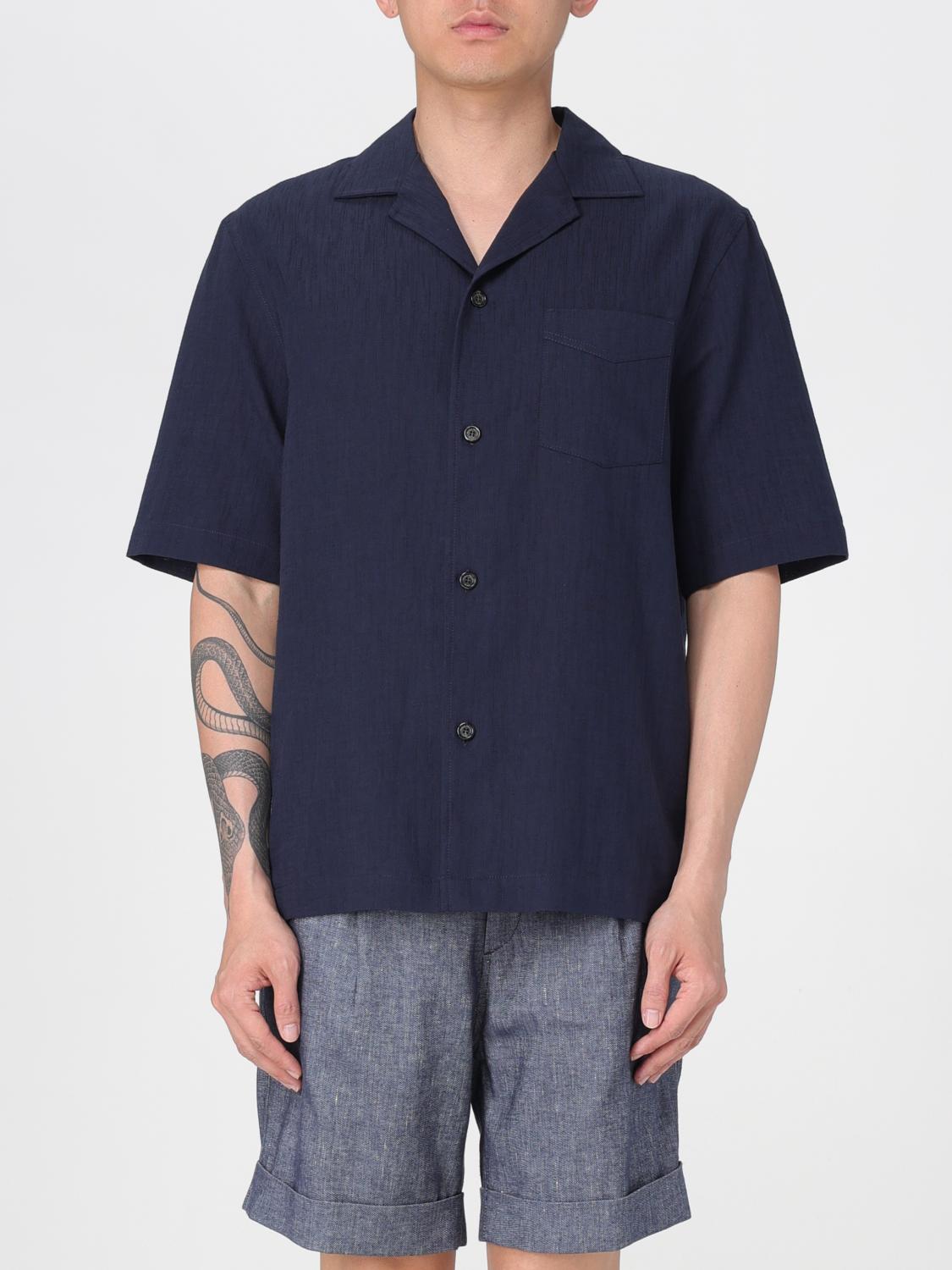 PAOLO PECORA Hemd Herren Farbe Blau