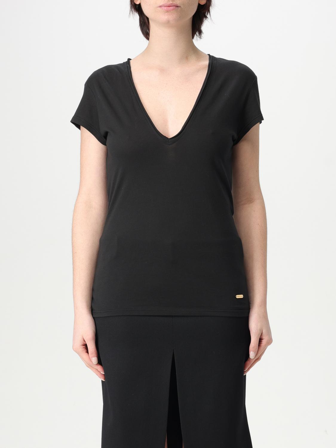 Tom Ford T-shirt Woman Color Black In Black