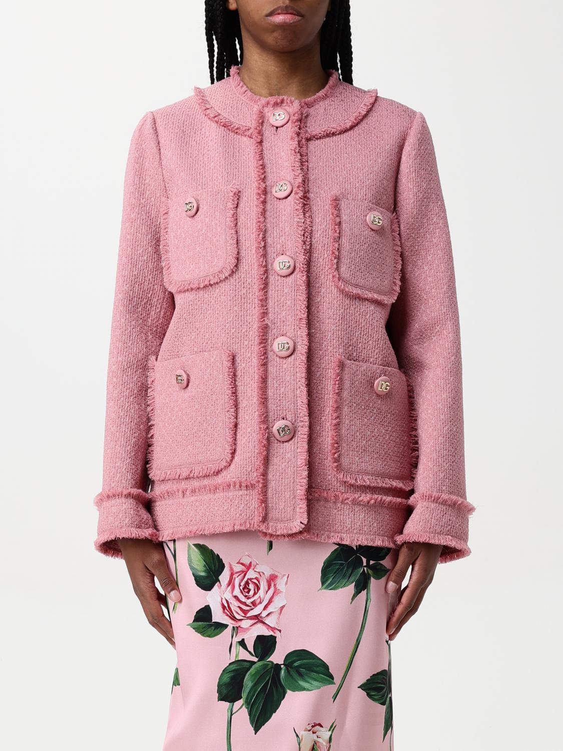 Dolce & Gabbana Jacket Woman Color Pink In Pink