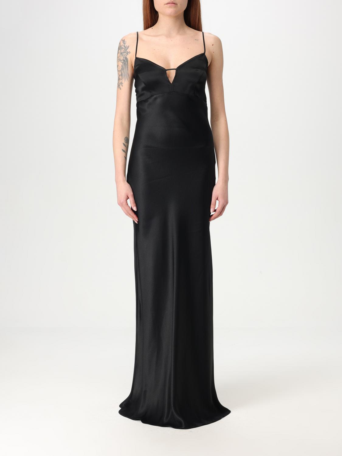 Shop Twinset Dress Woman Color Black
