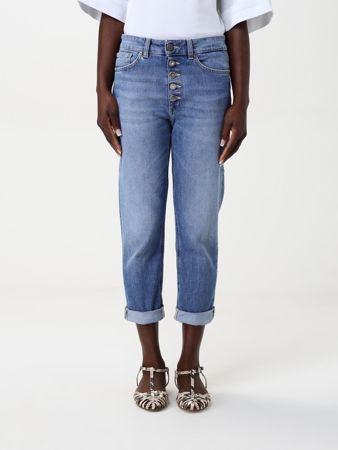 Dondup Jeans Woman Color Denim In Denim