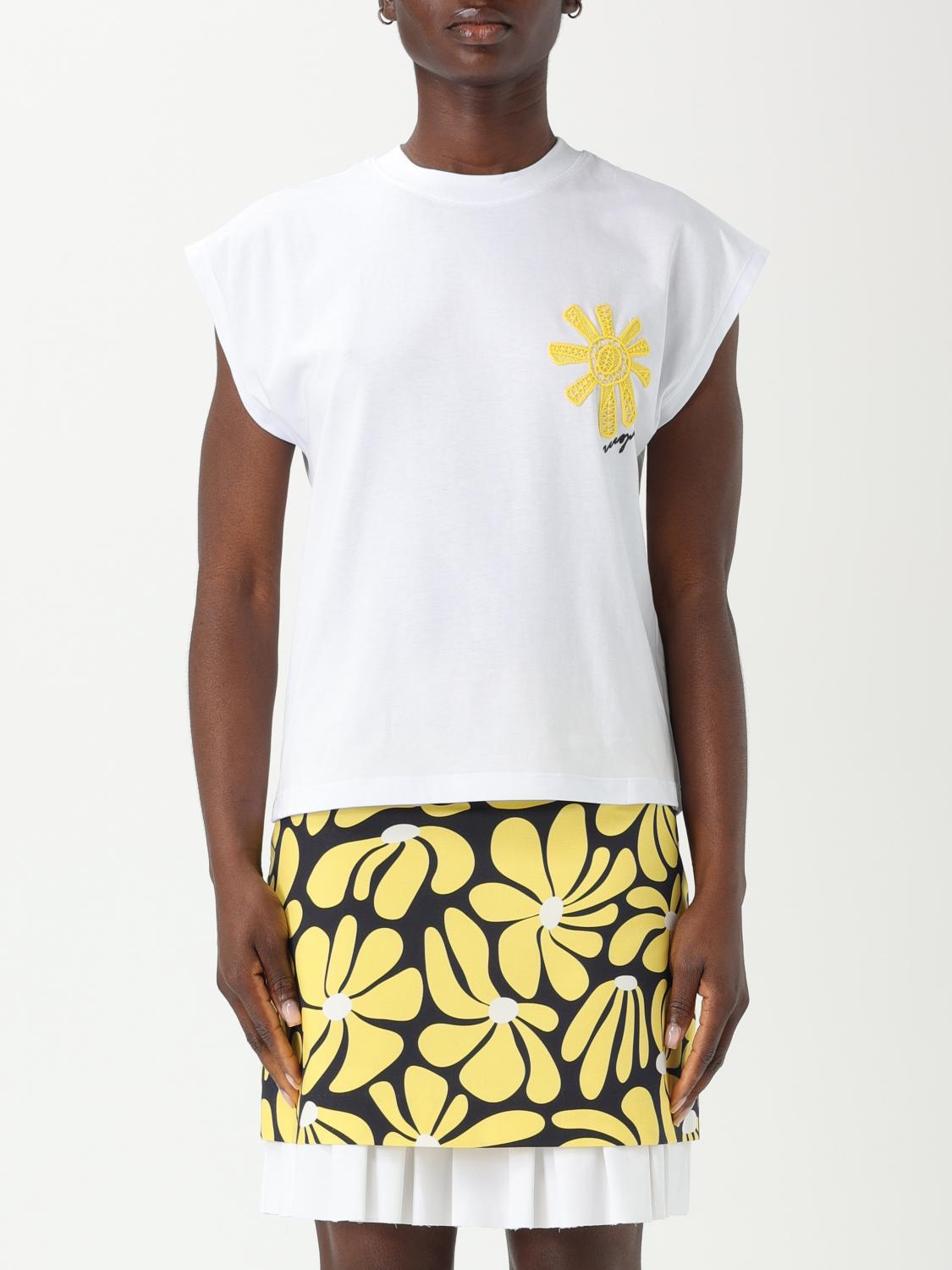 Msgm Sun-embroidery T-shirt