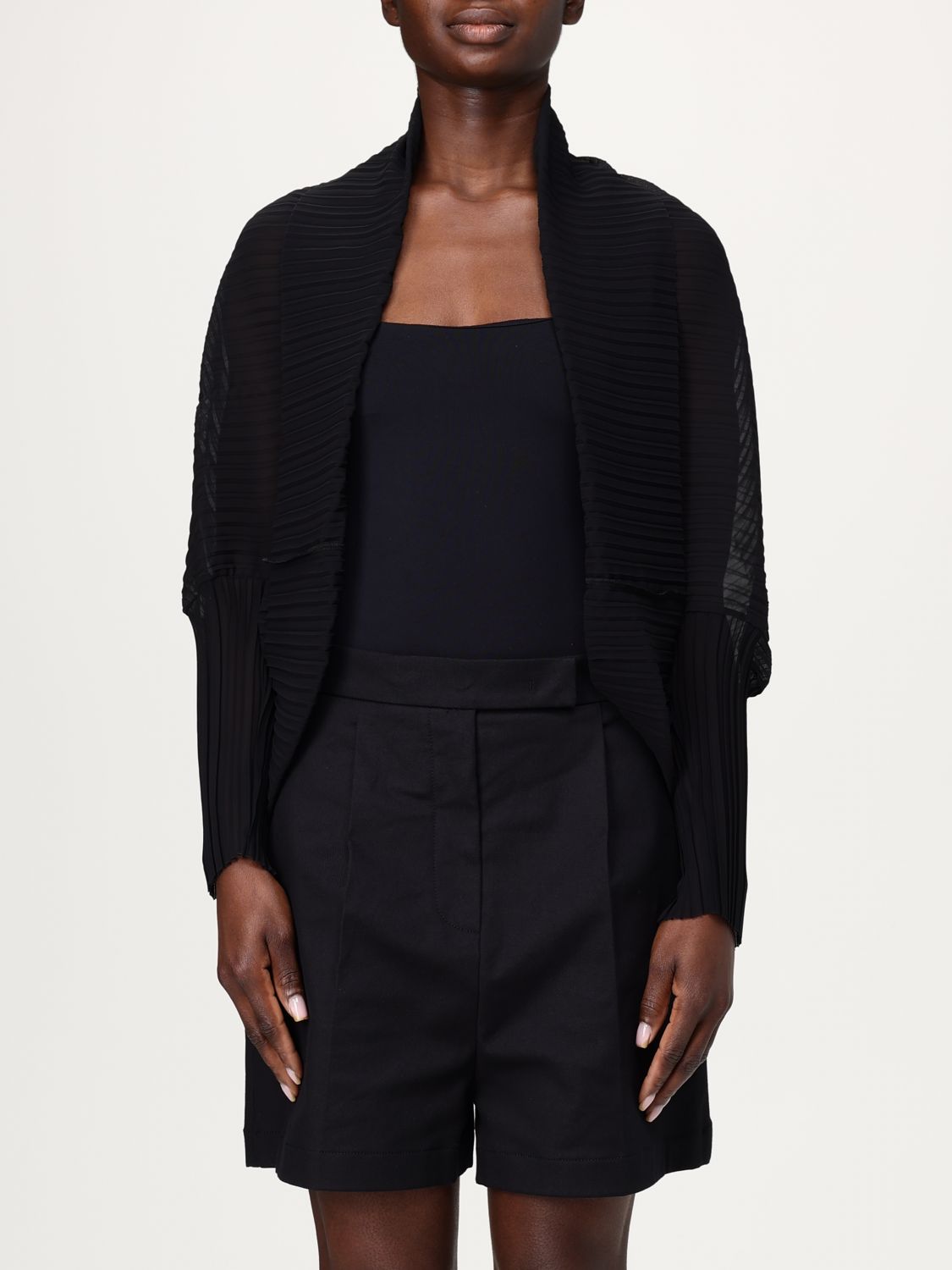 Shop Max Mara Jacket Woman Color Black