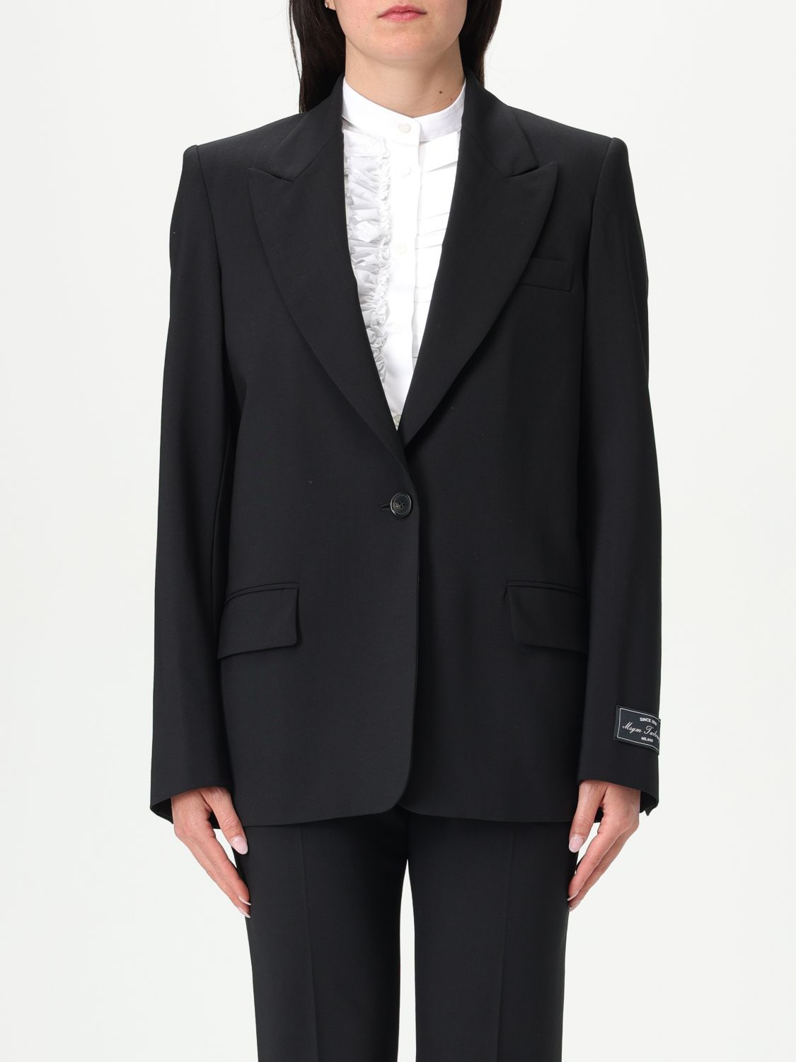 Msgm Jacket  Woman Color Black