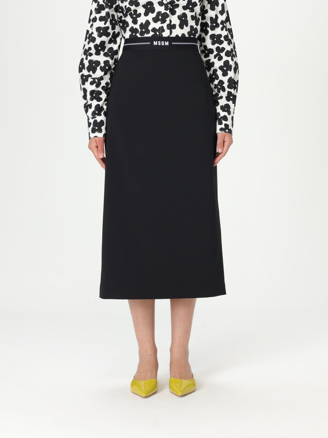 Msgm Skirt  Woman Color Black