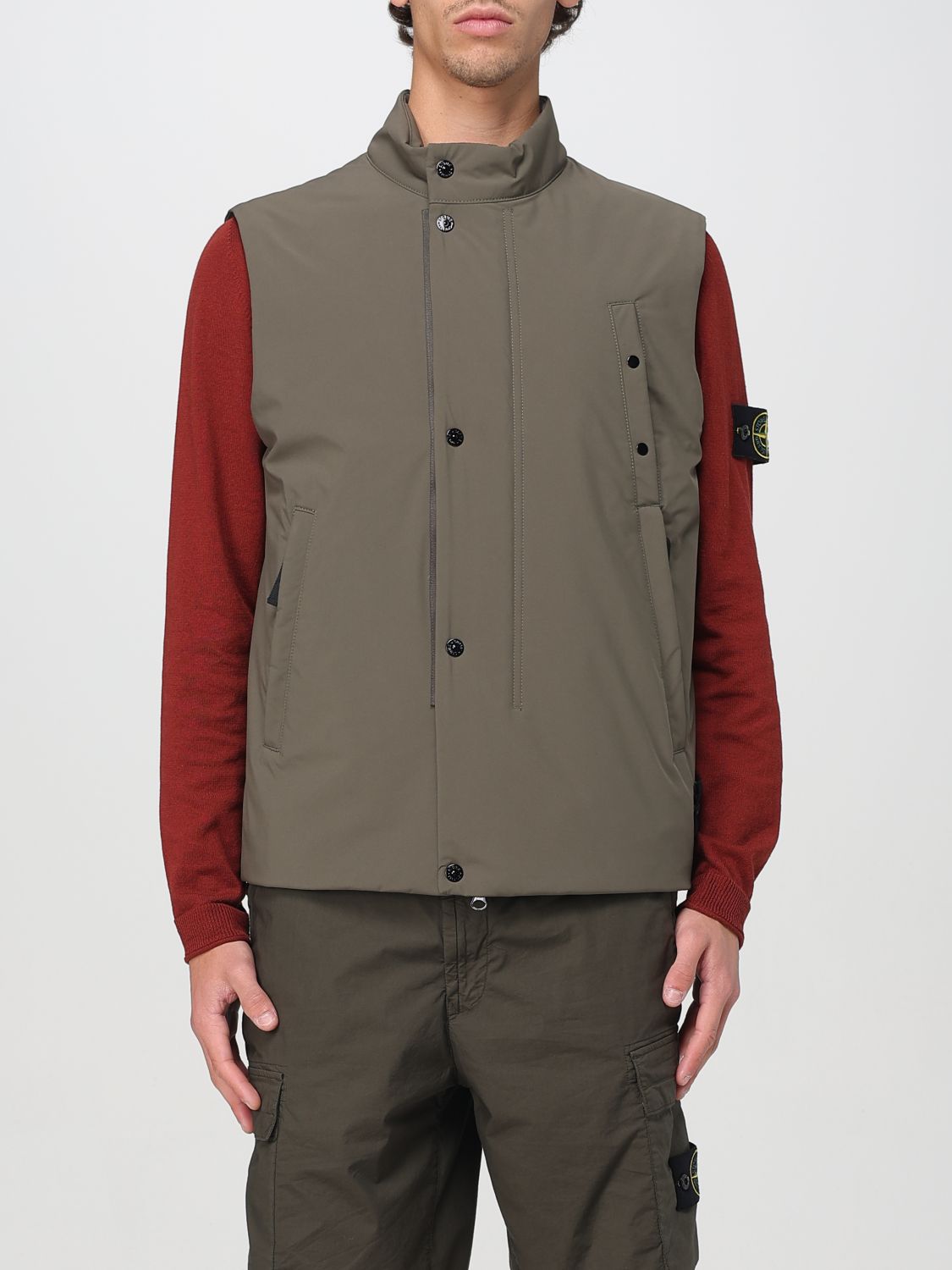 STONE ISLAND SUIT VEST STONE ISLAND MEN COLOR MILITARY G66384055
