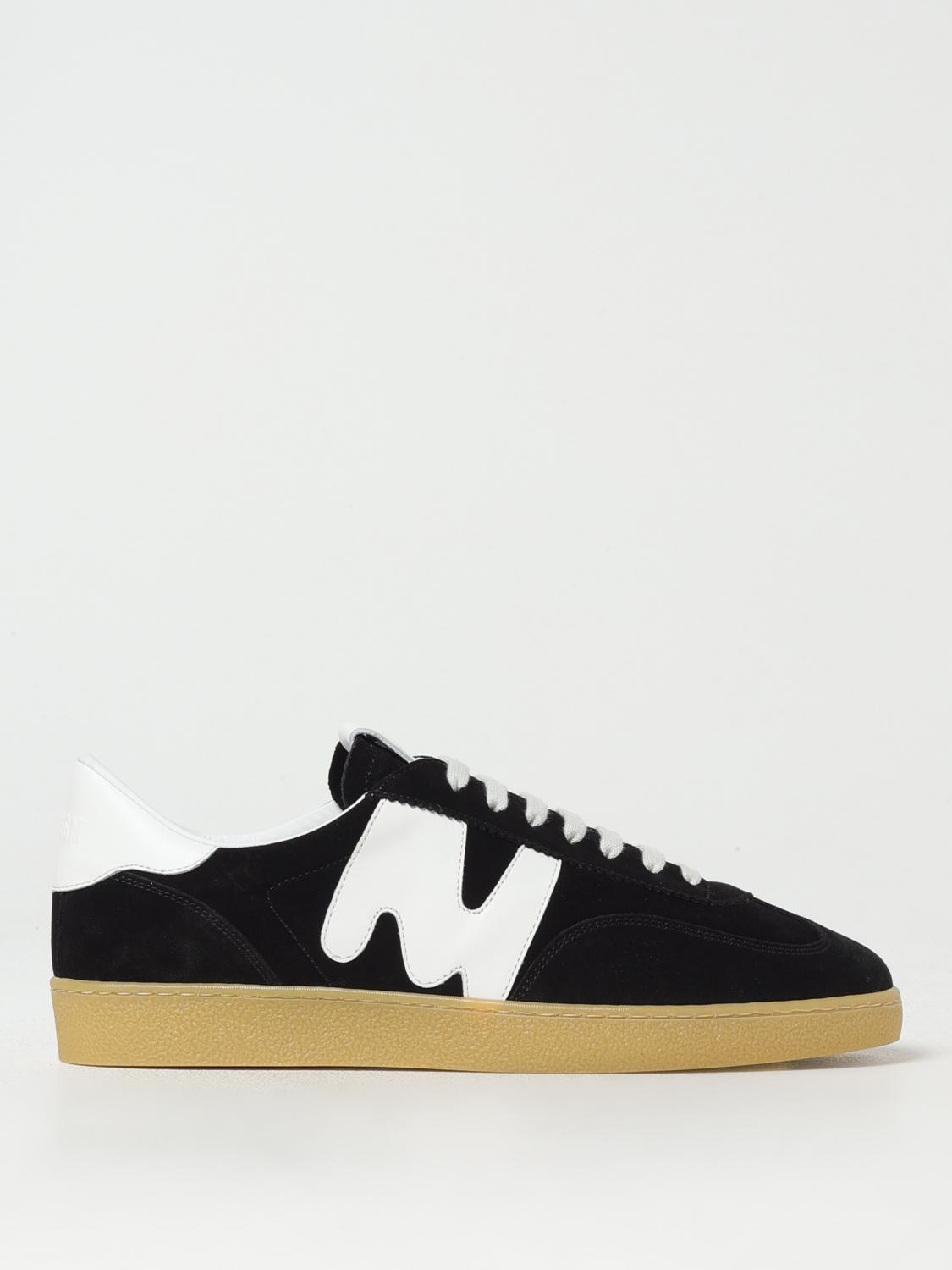 Msgm Retro Trainer Sneakers In Black