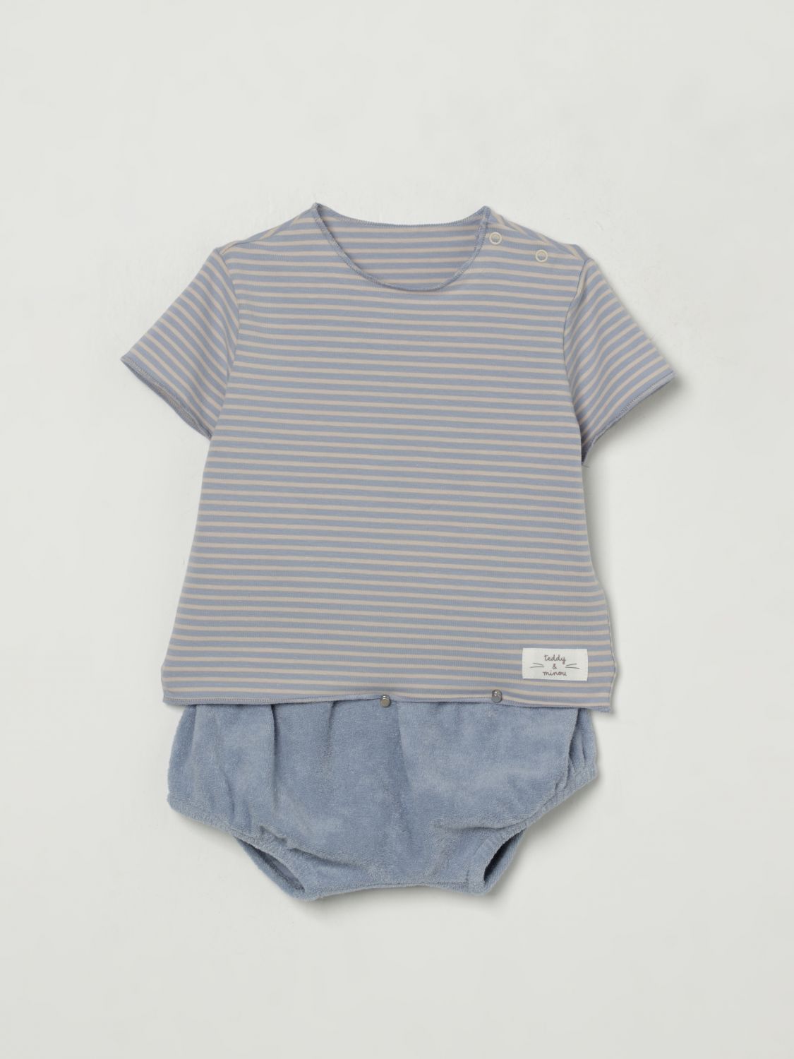 Teddy & Minou Babies' Jumpsuit  Kids Color Grey