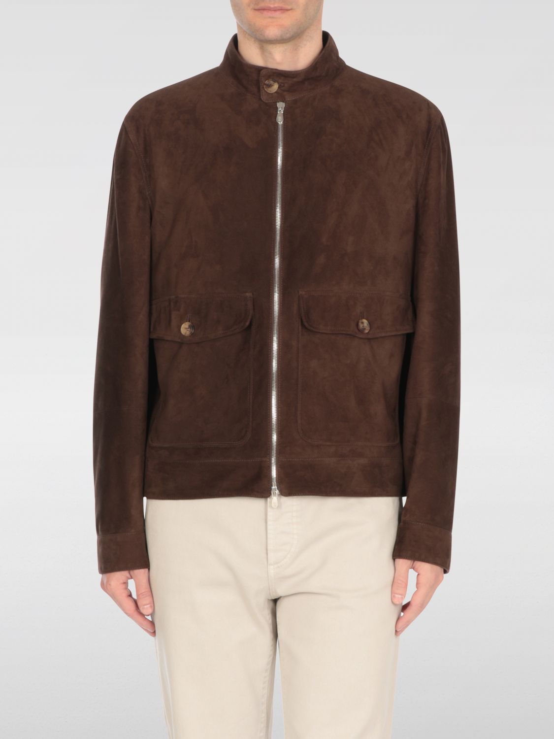 Brunello Cucinelli Blazer  Men Color Brown