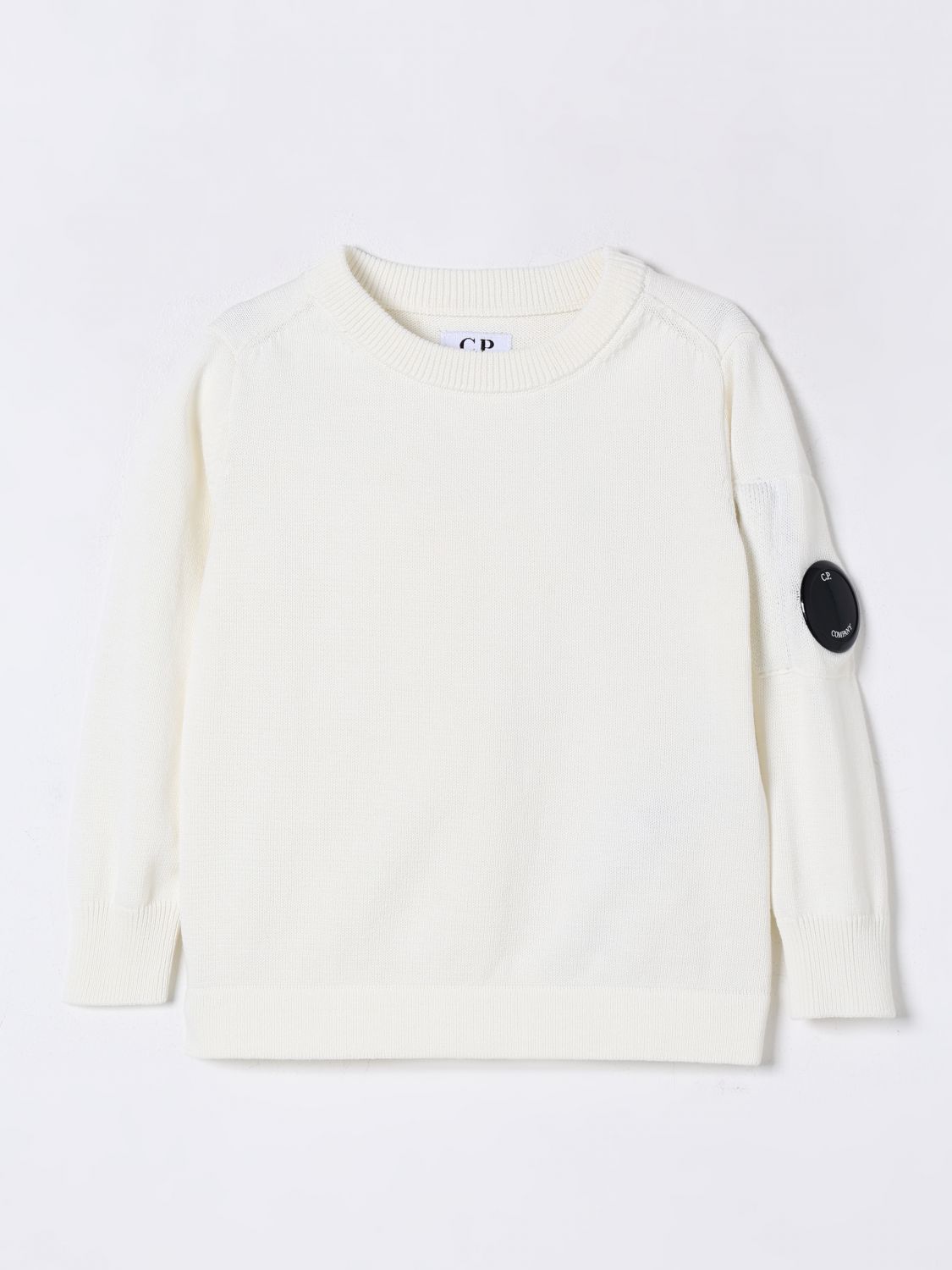 C.p. Company Sweater C. P. Company Kids Color White In White