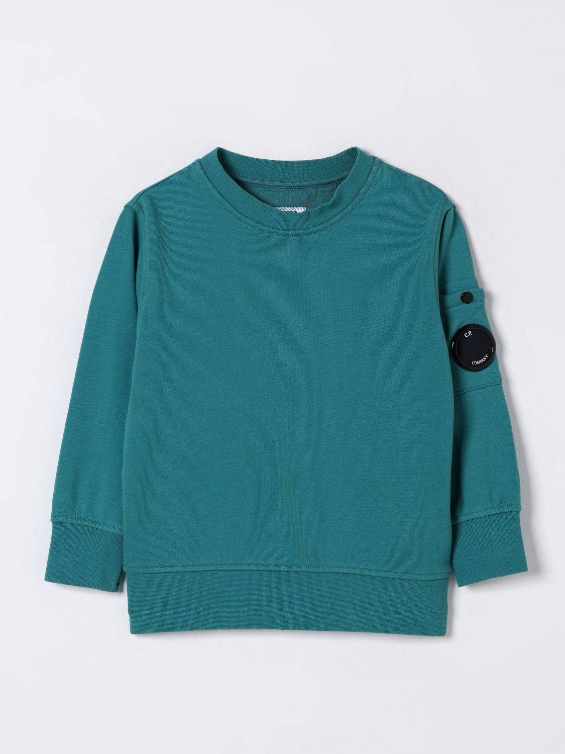 C.P. COMPANY SWEATER C. P. COMPANY KIDS COLOR GREEN G66543012