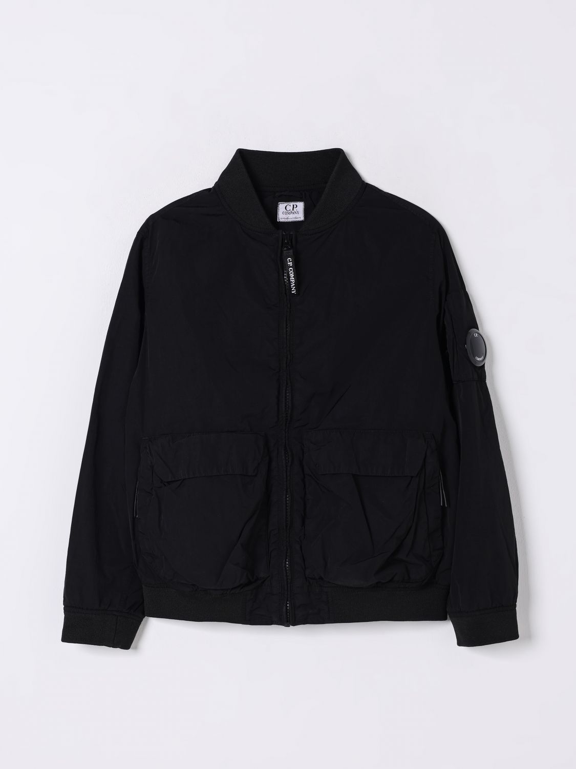 C.P. COMPANY JACKET C. P. COMPANY KIDS COLOR BLACK G66549002